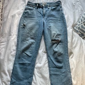 Madewell the curvy perfect vintage jeans!
